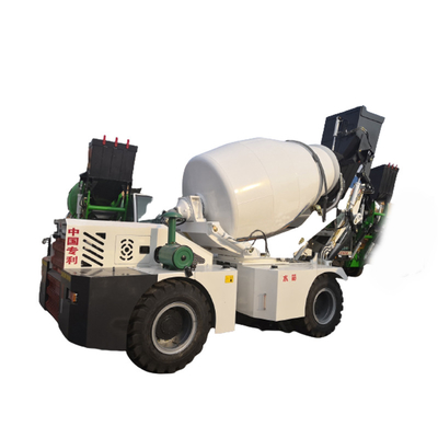 Construction works&amp;#194; &amp;#160; 3CBM Mobile Concrete Hydraulic Self Loading Mixer Cement Weighing Machine