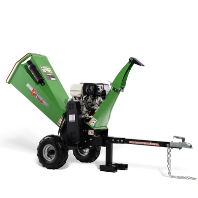 Cultivate towable ducar mobile 15hp garden use mobile wood chipper